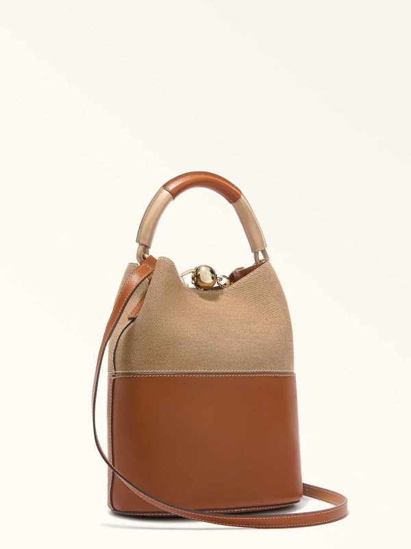 バケットバッグ - ブラウン shop online: FURLA
