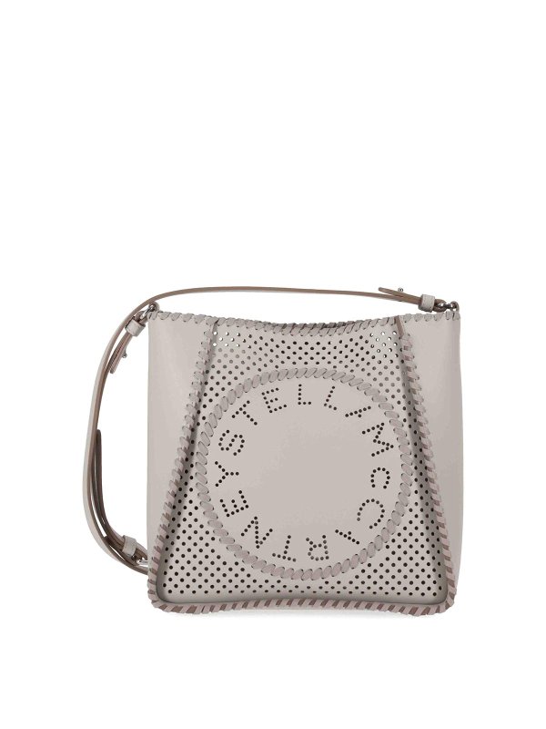 STELLA McCARTNEY: cross body bags - Crossbody Bag Perforated Eco Alter Mat