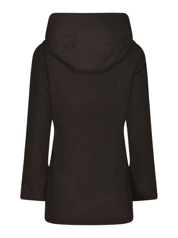 WOOLRICH: padded coats online - Coats Black