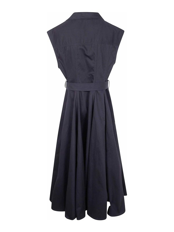 Y-3: Robe longueur genou online - Robe Au Genou - Noir