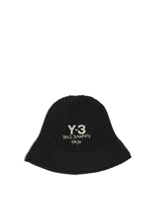 Y-3: 帽子＆キャッブ - 帽子 - 黒