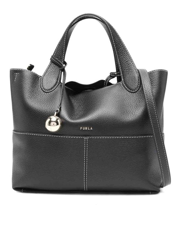 FURLA: トートバッグ - トートバッグ - 黒