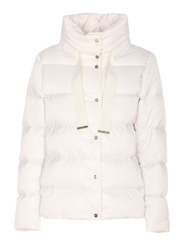 HERNO: Vestes-rembourrees - Blouson Rembourré - Blanc