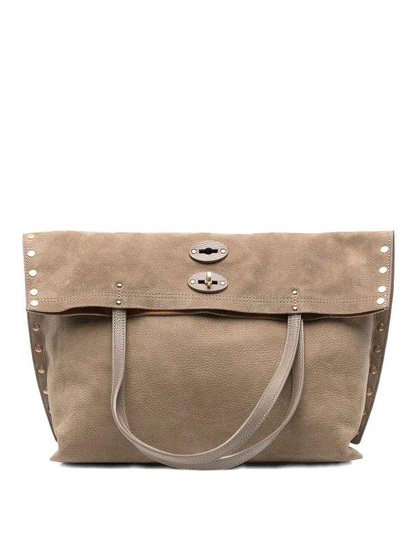 ZANELLATO: totes bags - A Spasso Jones Medium Bag