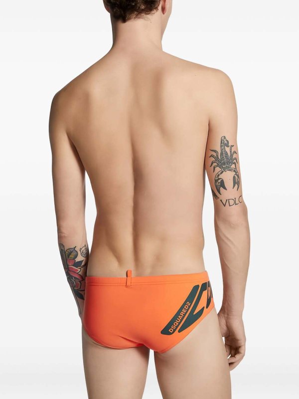 Bañador - Naranja shop online: DSQUARED2