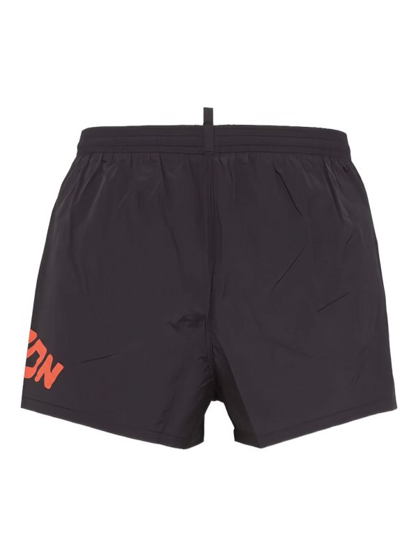 The Best Shops DSQUARED2: Bañadores y boxer de baño - Boxers De Baño - Negro