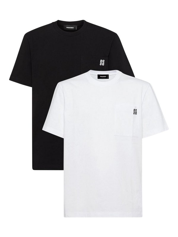 DSQUARED2: T-shirts - T-Shirt - Multicolore