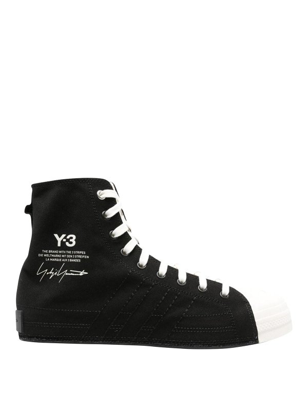 Y-3: Zapatillas - Zapatillas - Negro
