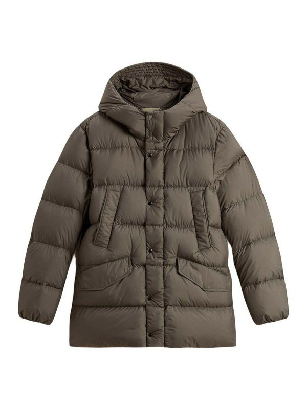 WOOLRICH: Parkas - Parka - Grün