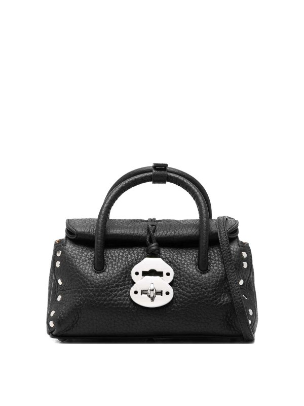 ZANELLATO: Bolsos Shopping - Dotta Centauro Baby - Negro