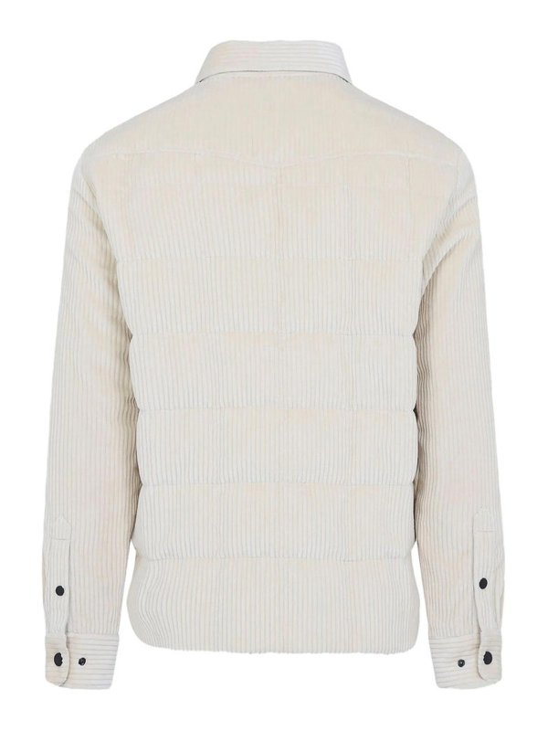 MONCLER: Lange Daunenmäntel online - Daunenmantel - Weiß