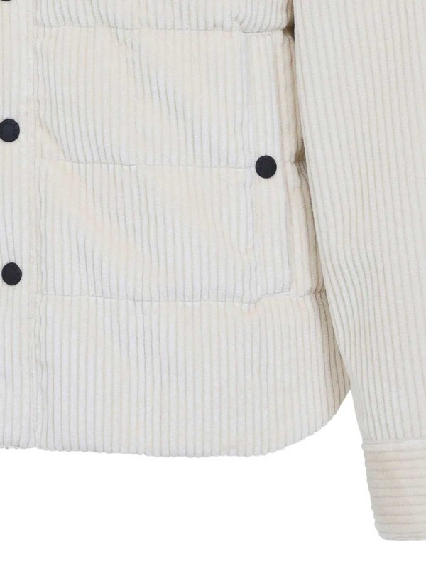 Daunenmantel - Weiß shop online: MONCLER