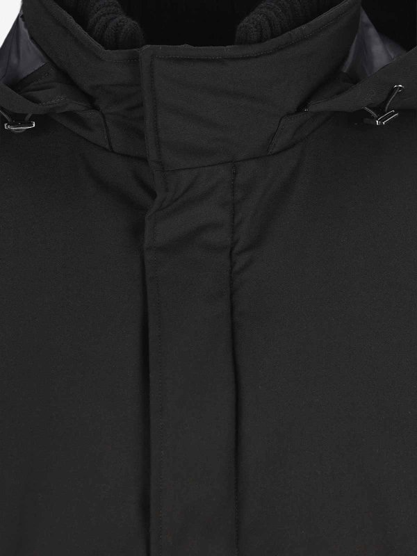 HERNO: ダウン・ハイテクコート online - ダウンコート - 黒