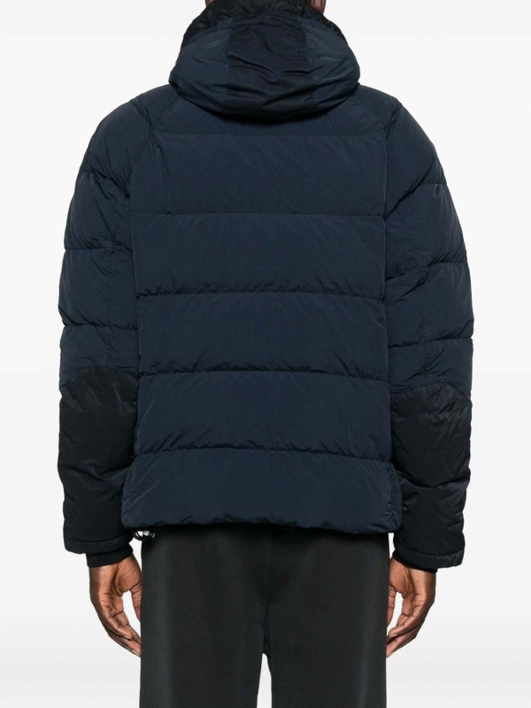 ダウンコート - ブルー shop online: PARAJUMPERS