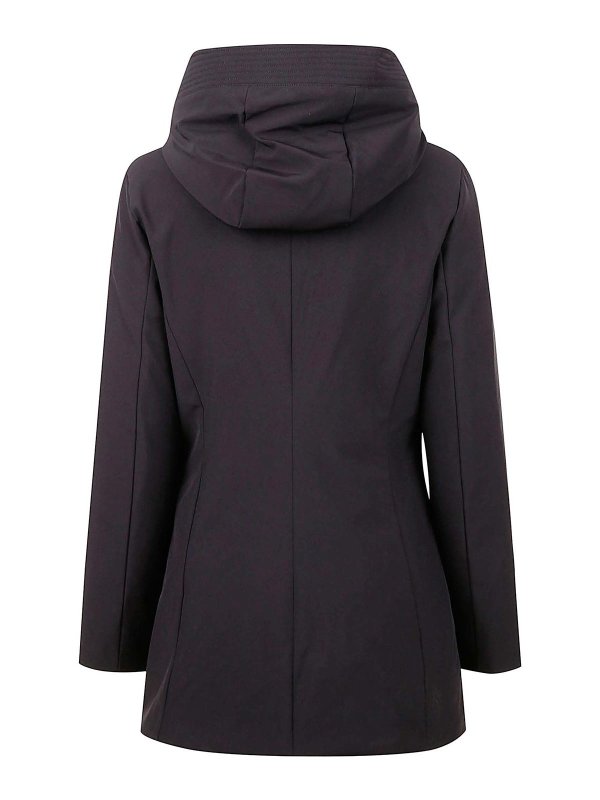 WOOLRICH: padded coats online - Coats Black