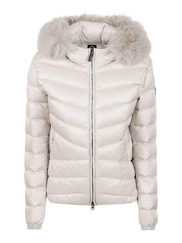 Colmar Originals: Lange Daunenmäntel - Daunenmantel - Beige