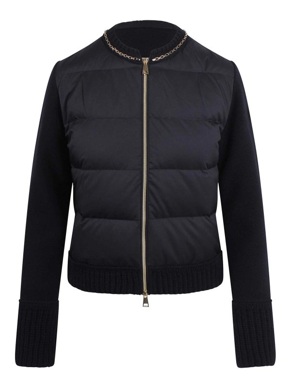 MONCLER: Cárdigans - Cárdigan - Negro