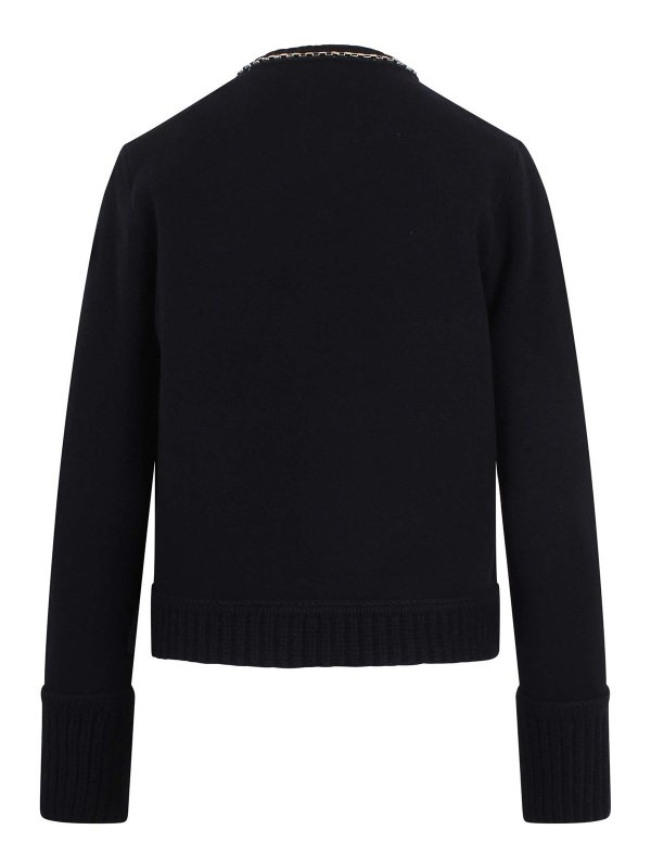 MONCLER: Cárdigans online - Cárdigan - Negro