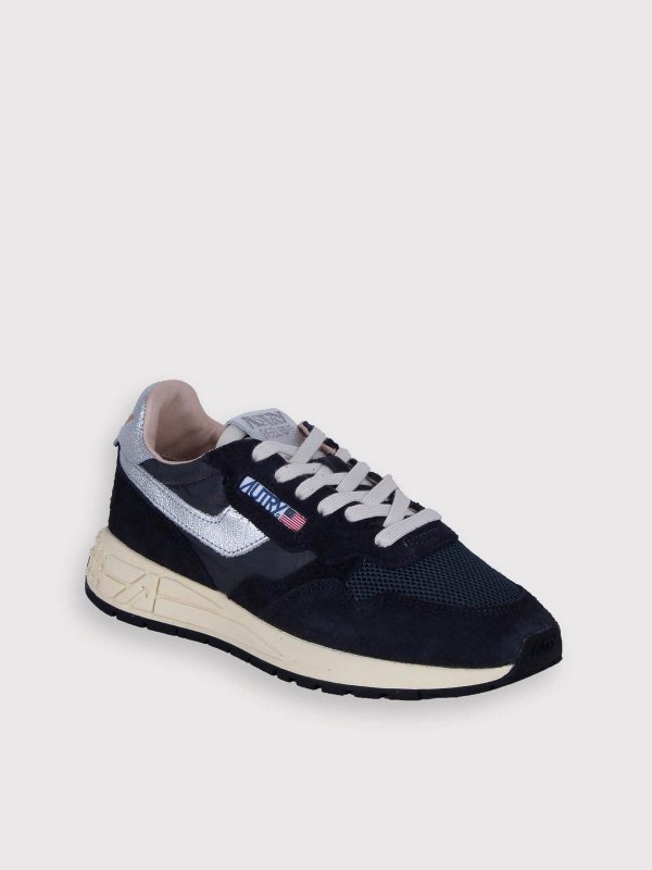 AUTRY: sneakers online - Sneakers Reelwind Low In Nylon Pelle E Suede
