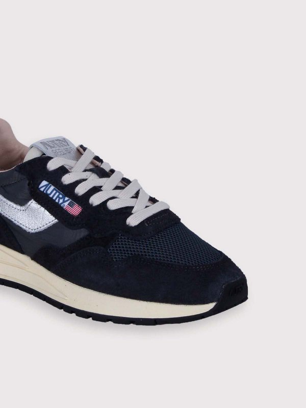 The Best Shops AUTRY: sneakers - Sneakers Reelwind Low In Nylon Pelle E Suede