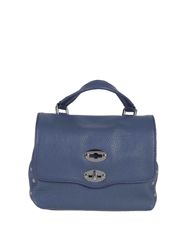ZANELLATO: totes bags - Blue bags