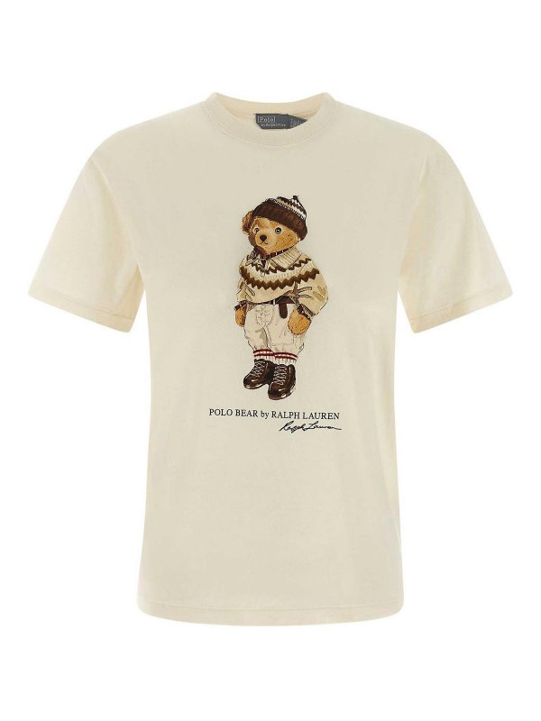 POLO RALPH LAUREN: Poloshirts - Poloshirt - Weiß