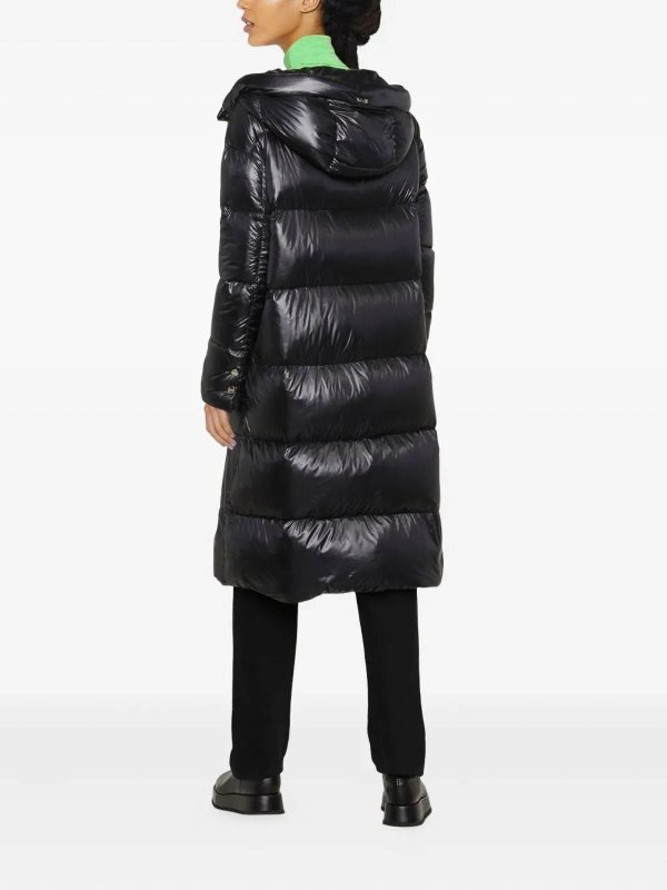 Padded long coat shop online: HERNO