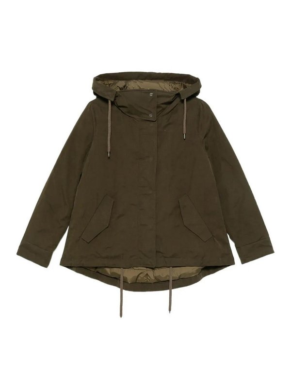 HERNO: Abrigos acolchados - Abrigo Alcochado - Verde