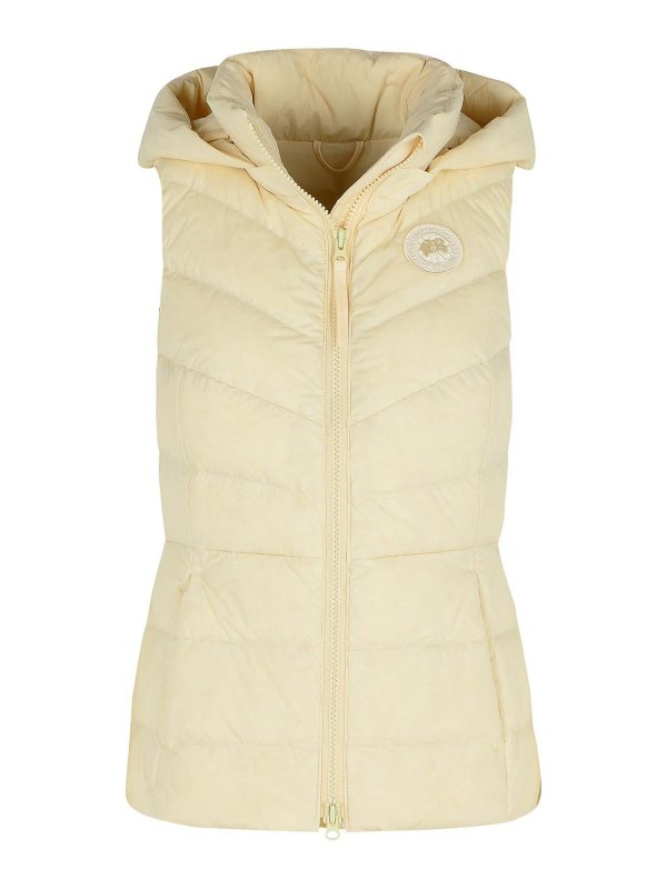 Canada Goose: Gilets tricot - Gilet - Beige