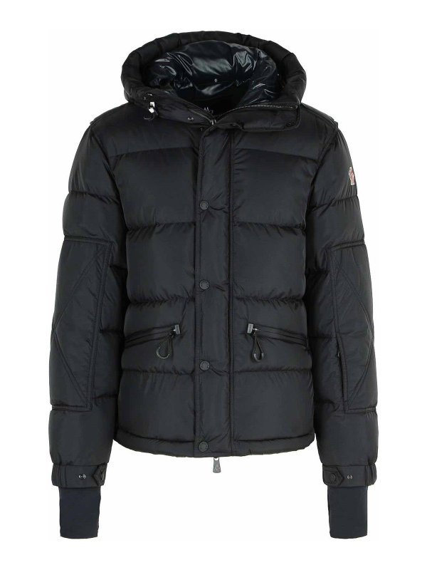 MONCLER: padded jackets - Kasanka Black Polyamide Down Jacket
