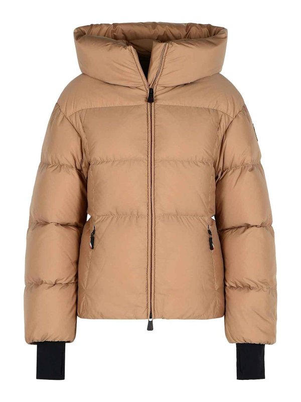 MONCLER: Vestes-rembourrees - Blouson Rembourré - Beige