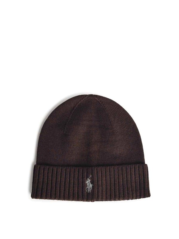 POLO RALPH LAUREN: Bonnets - Bonnet - Marron