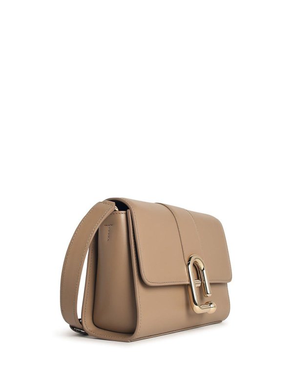 FURLA: cross body bags online - Urban S Beige Leather Crossbody Bag