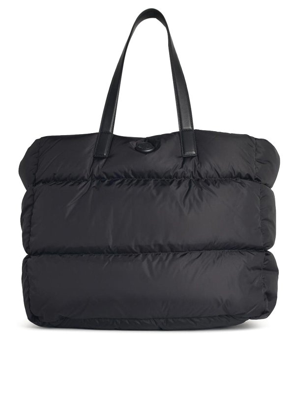 MONCLER: cross body bags - New Caradoc Black Polyamide Bag