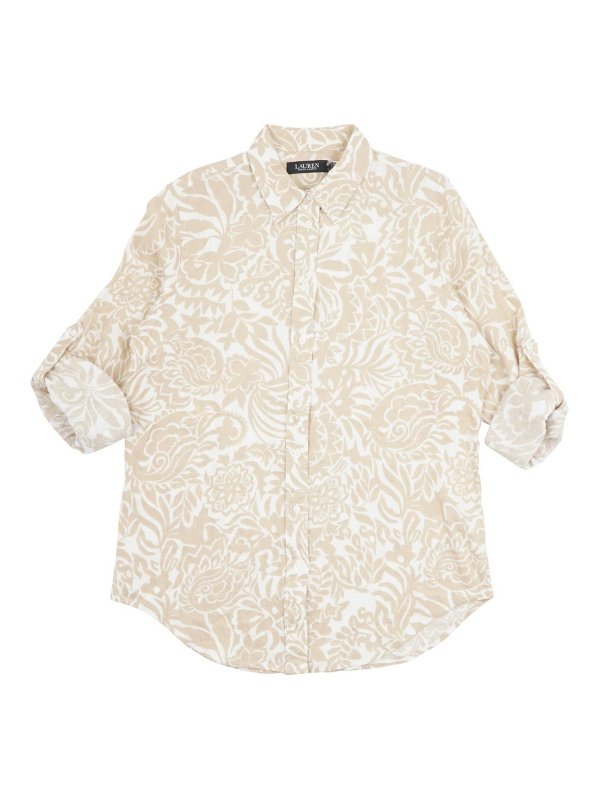 POLO RALPH LAUREN: シャツ - シャツ - 白