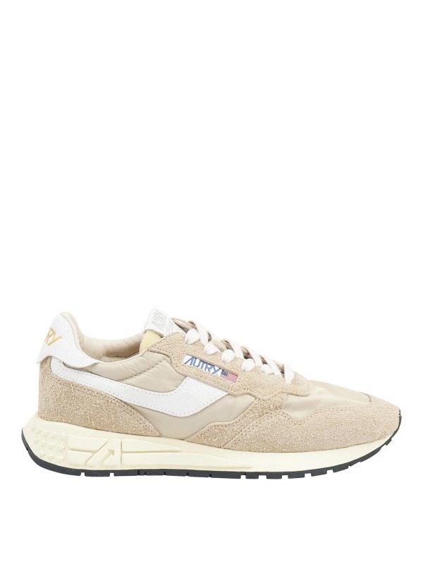 AUTRY: trainers - Sneakers Camel-White