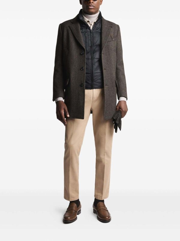 Manteau Au Genou - Gris shop online: FAY