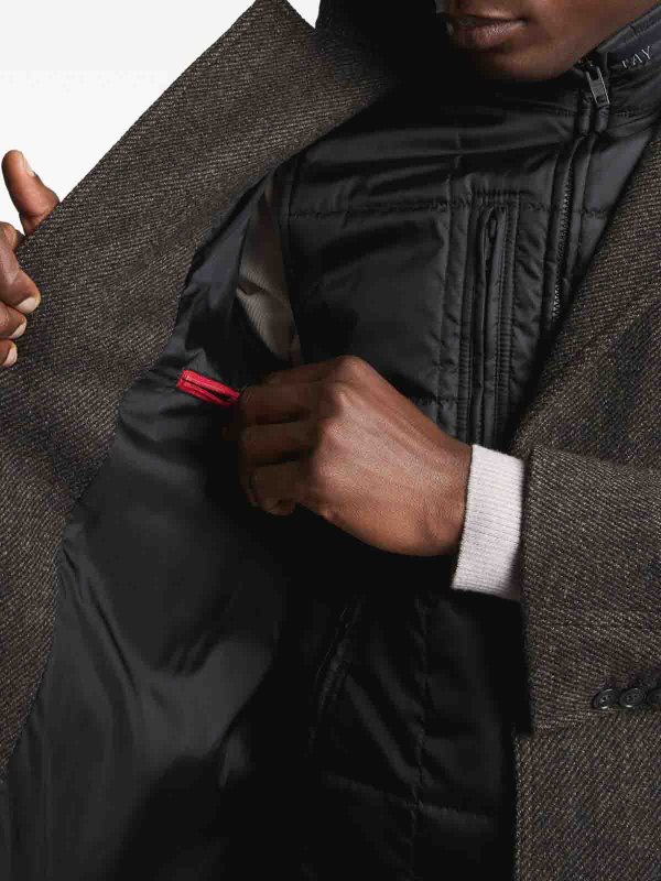 FAY buy online Manteau Au Genou - Gris