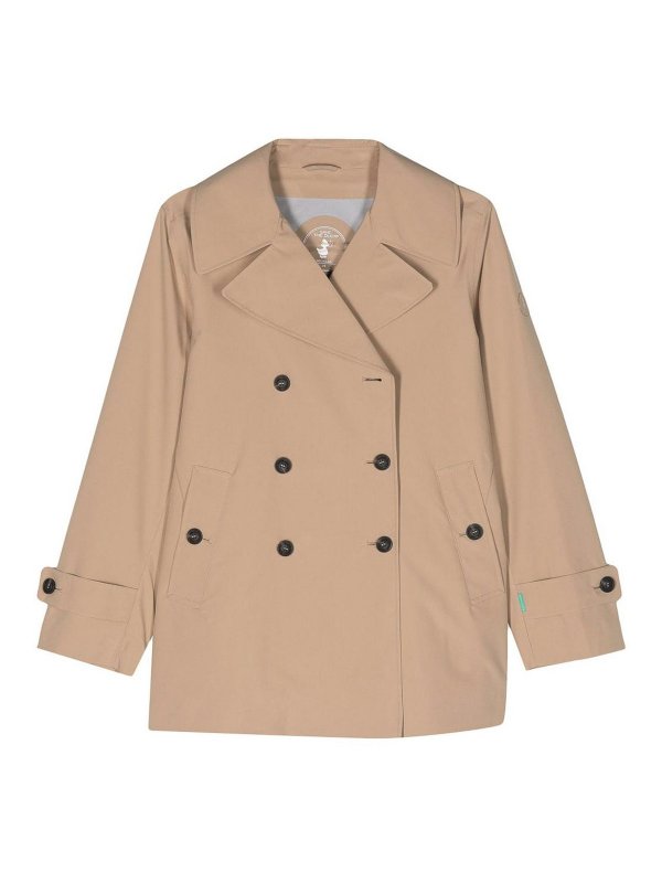 Save The Duck: cappotti al ginocchio - Giaccone  Beige