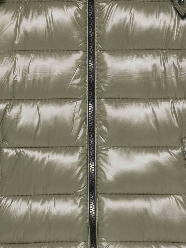 The Best Shops Save The Duck: knee length coats - Giacconi Laurel Green