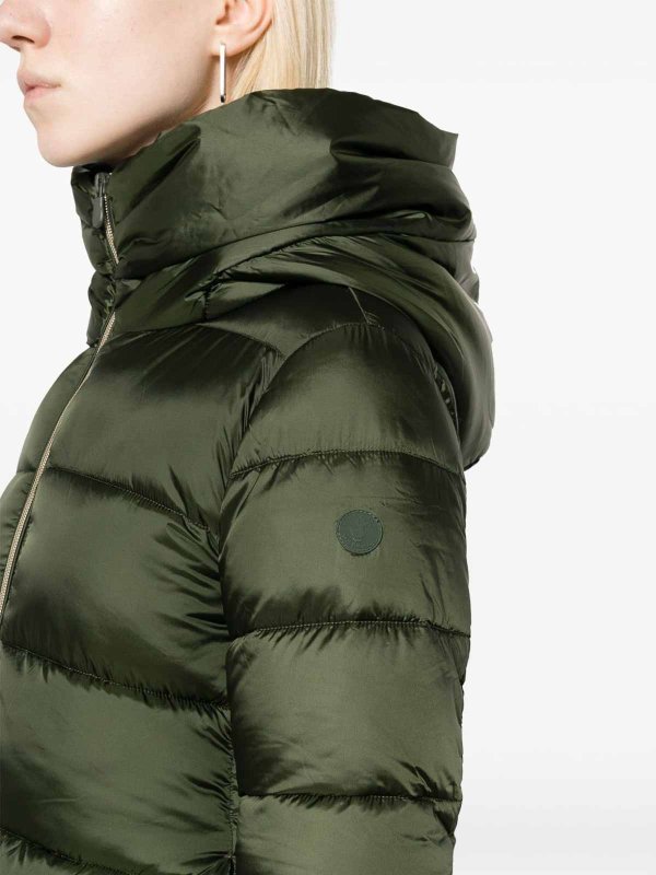 Save The Duck: cappotti al ginocchio online - Giaccone  Pine Green
