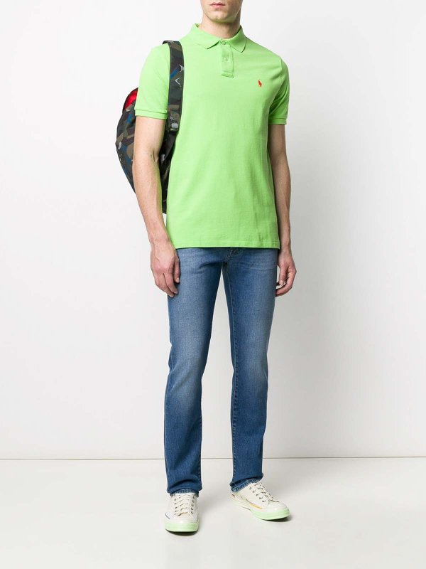 POLO RALPH LAUREN: polo shirts online - T-shirt and Lime Pole