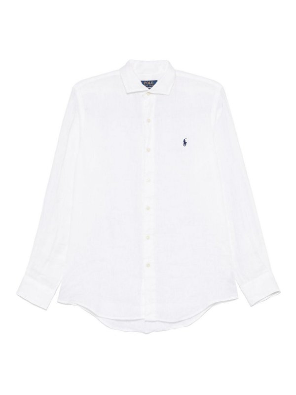 POLO RALPH LAUREN: Hemden - Hemd - Weiß