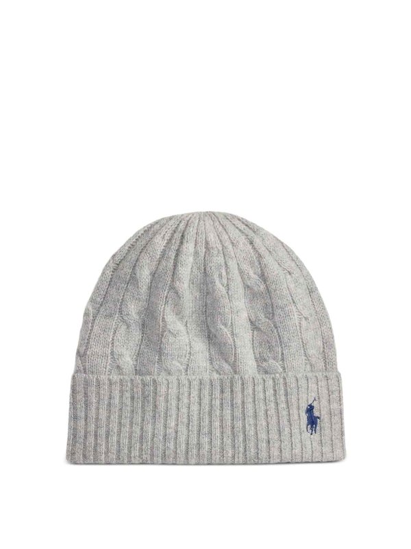POLO RALPH LAUREN: hats & caps - Gray hat
