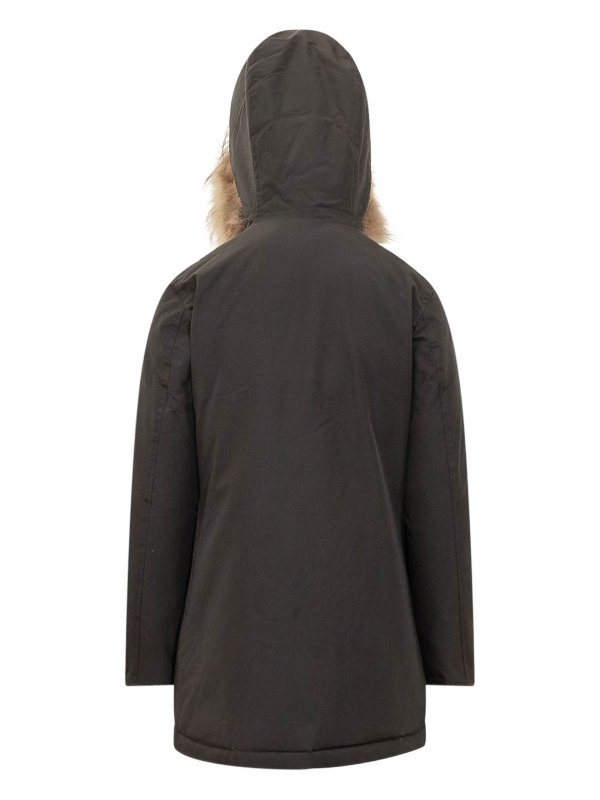 WOOLRICH: cappotti al ginocchio online - Giaccone  Nero