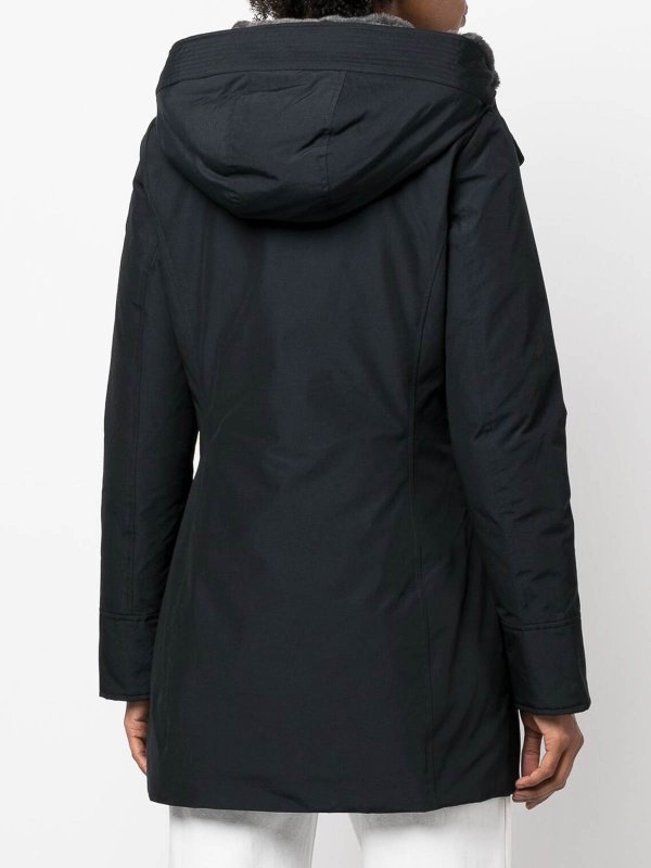 WOOLRICH buy online 膝丈コート - ブルー