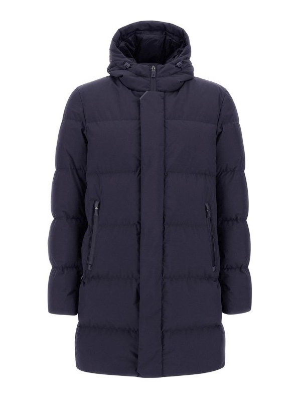 HERNO: cappotti al ginocchio - Giaccone  Blu