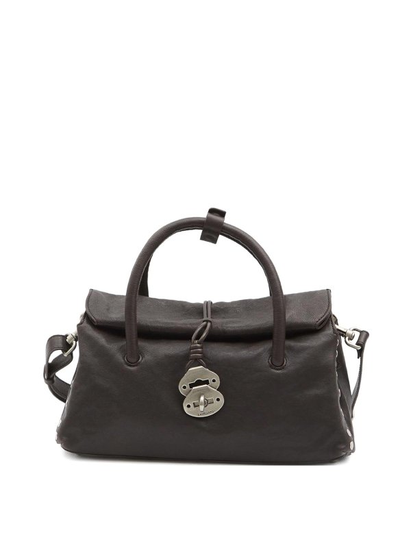 ZANELLATO: Handtaschen - Shopper - Braun