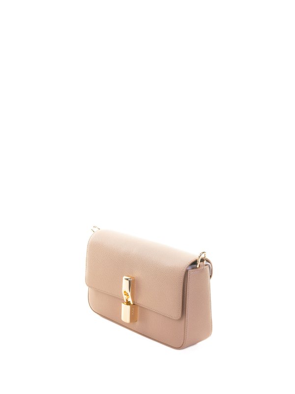 FURLA: shopper online - Borsa Iride S Beige In Pelle