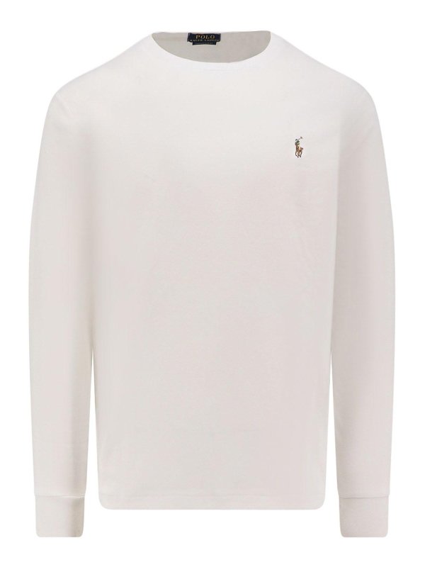 POLO RALPH LAUREN: Tシャツ - Tシャツ - 白